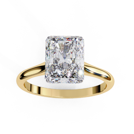 Radient Lab-Grown Diamond Solitaire Ring